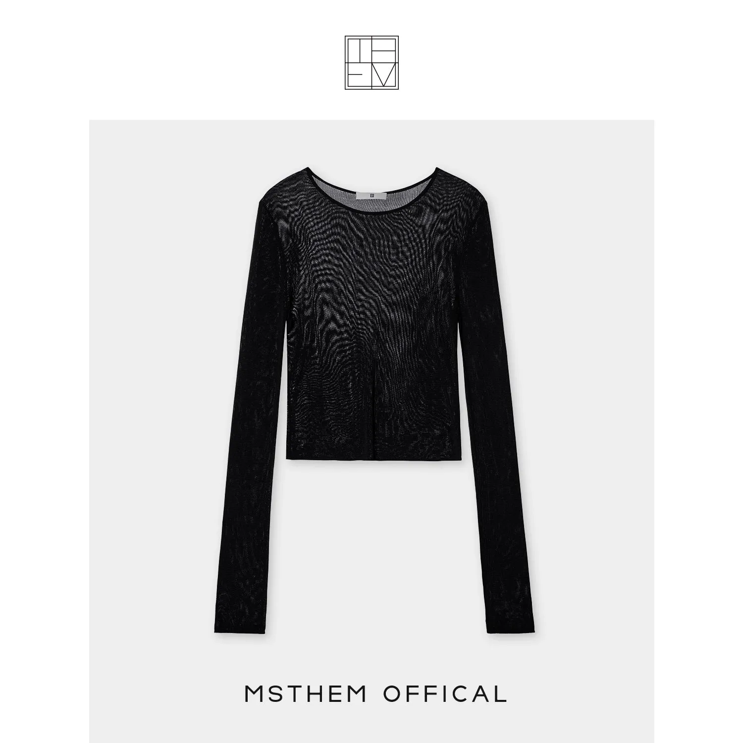 Sheer Knitted Top