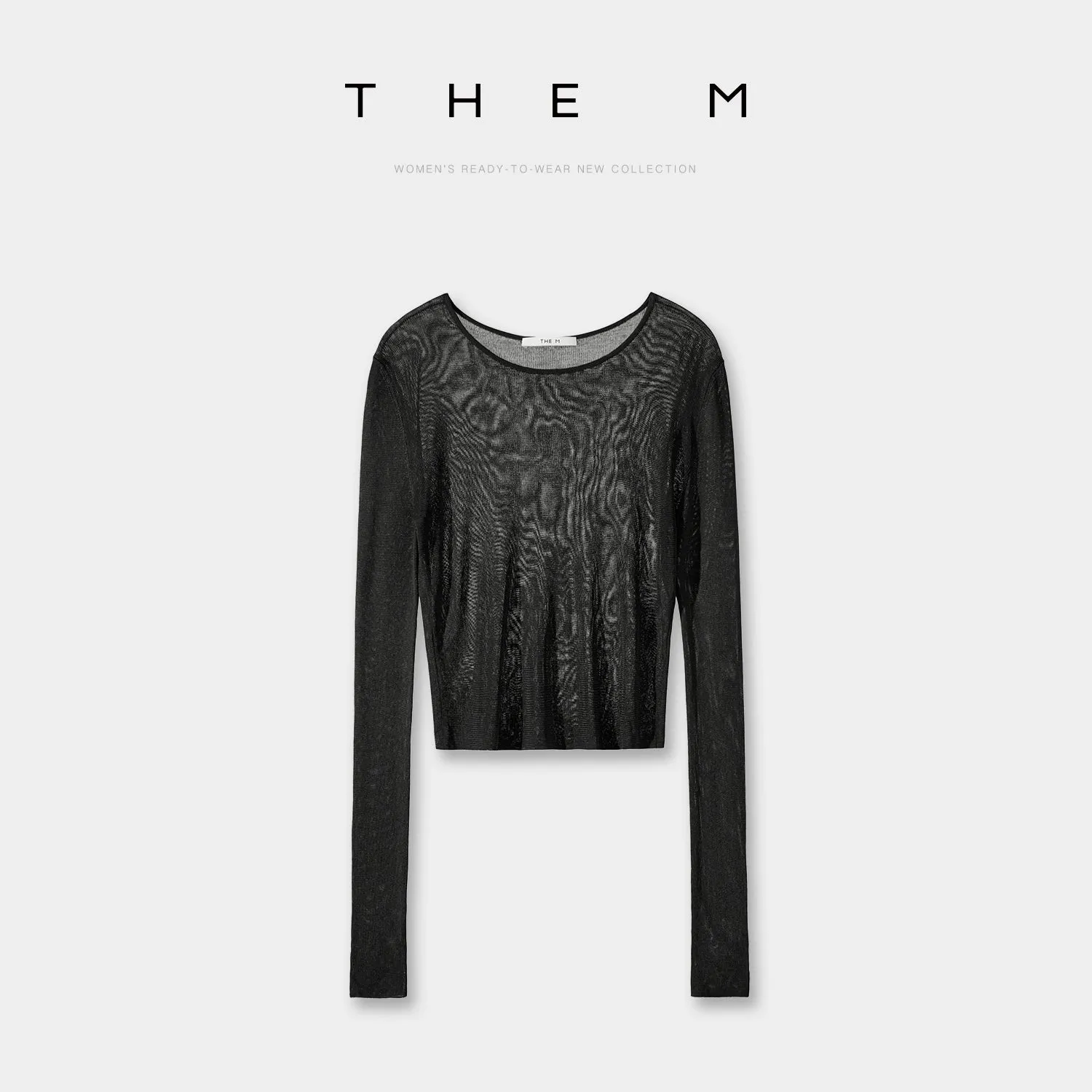 Sheer Knitted Top