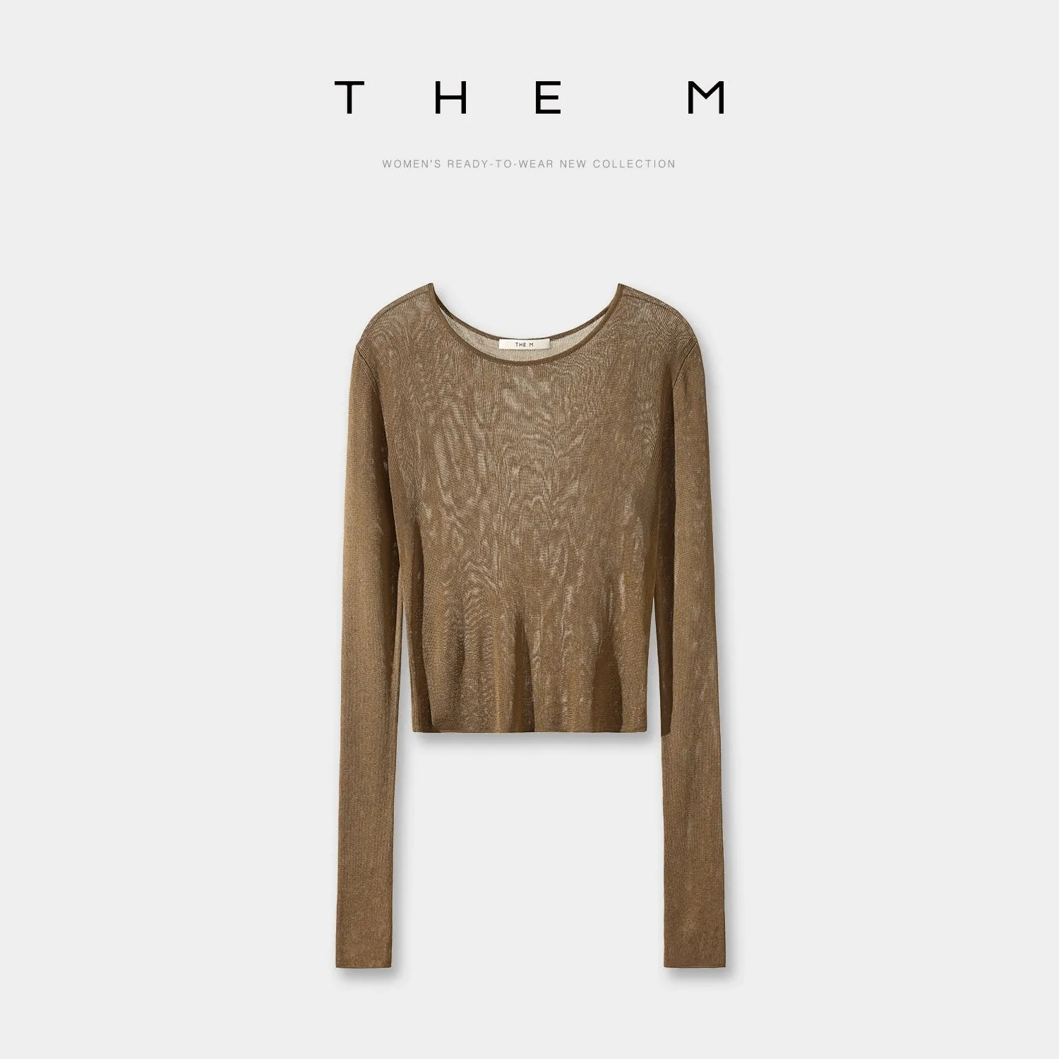 Sheer Knitted Top