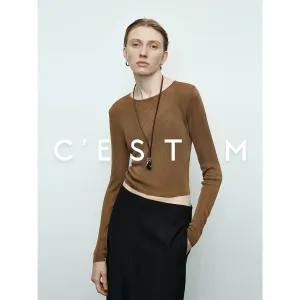 Sheer Knitted Top