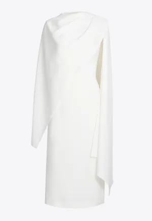 Shila Draped Midi Dress