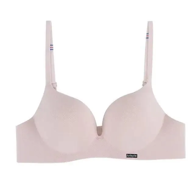 Sizzling Deep U Cup Bras For Women And Girls Push Up Bras Seamless Backless Intimates Female Underwear