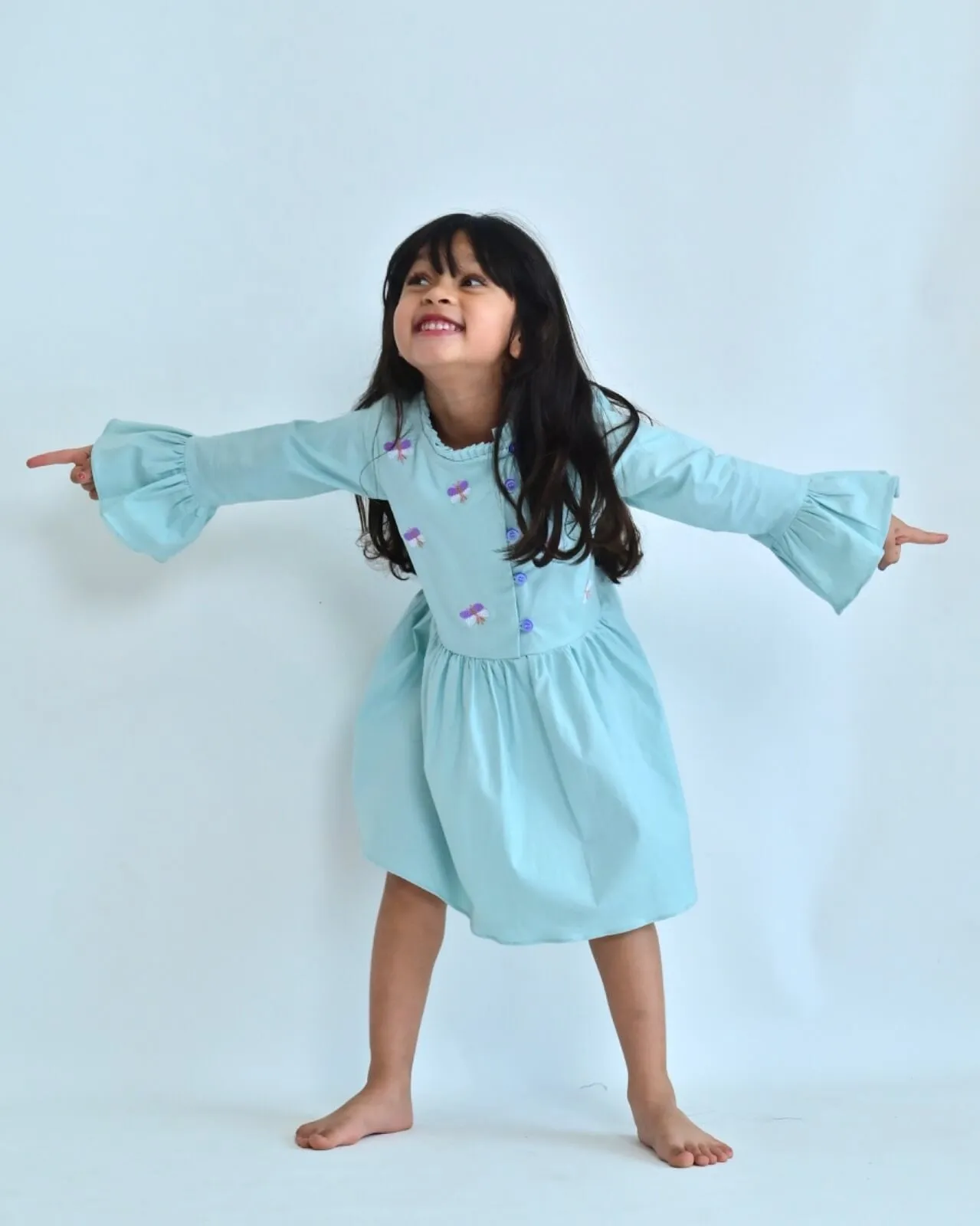 Sky Blossom Dress