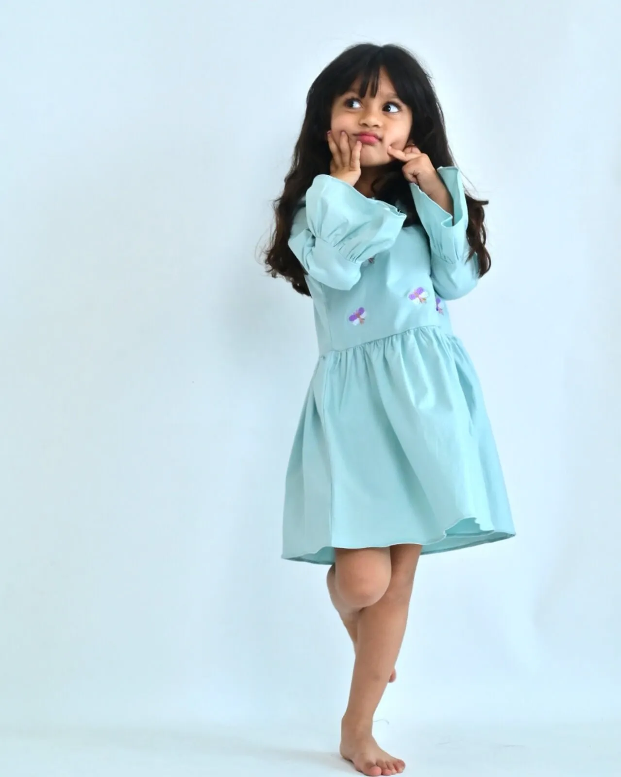 Sky Blossom Dress