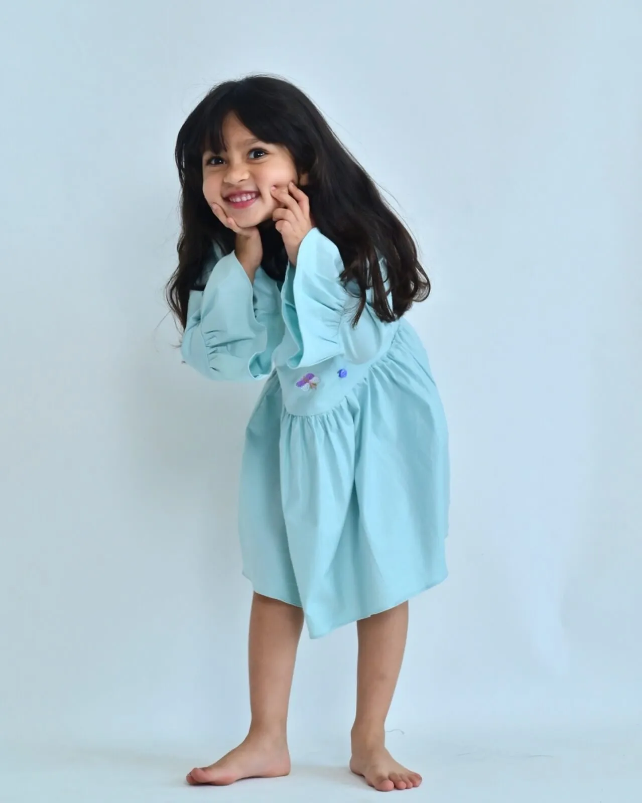 Sky Blossom Dress