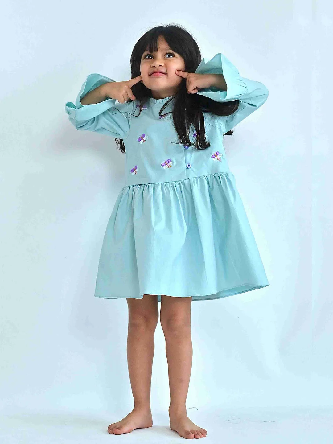 Sky Blossom Dress