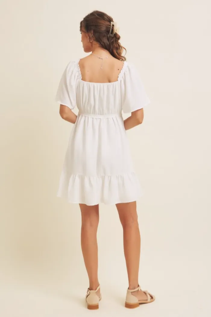 Smocked Babydoll Dress
