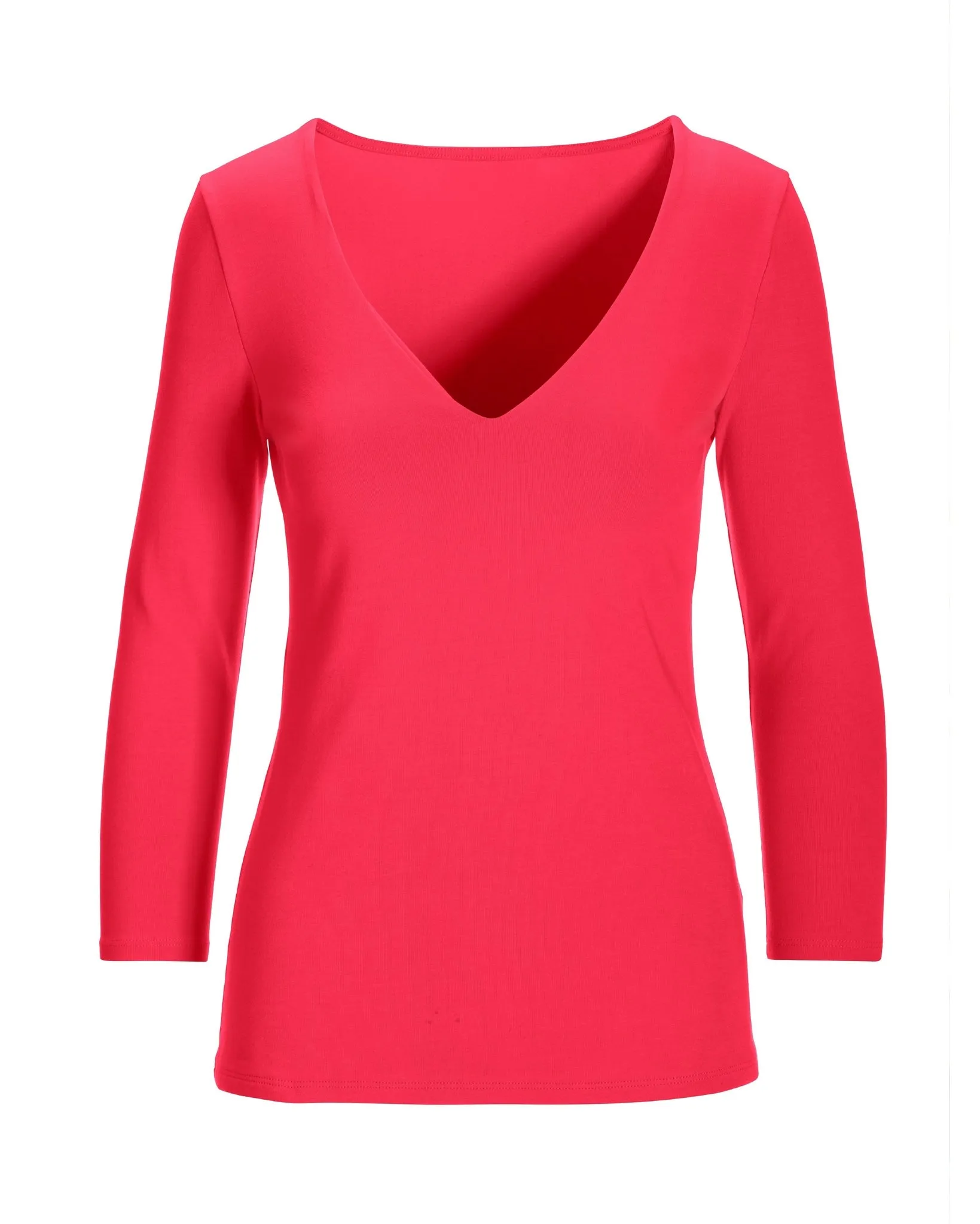 So Sexy V Neck Top Hibiscus