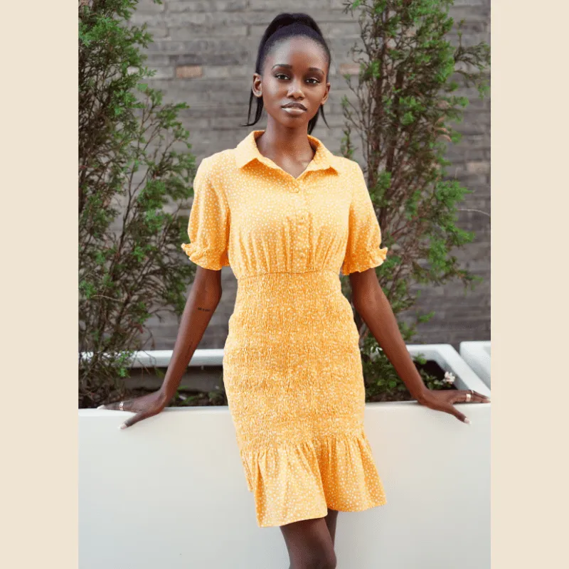 Soho Organic Cotton Smock Dress