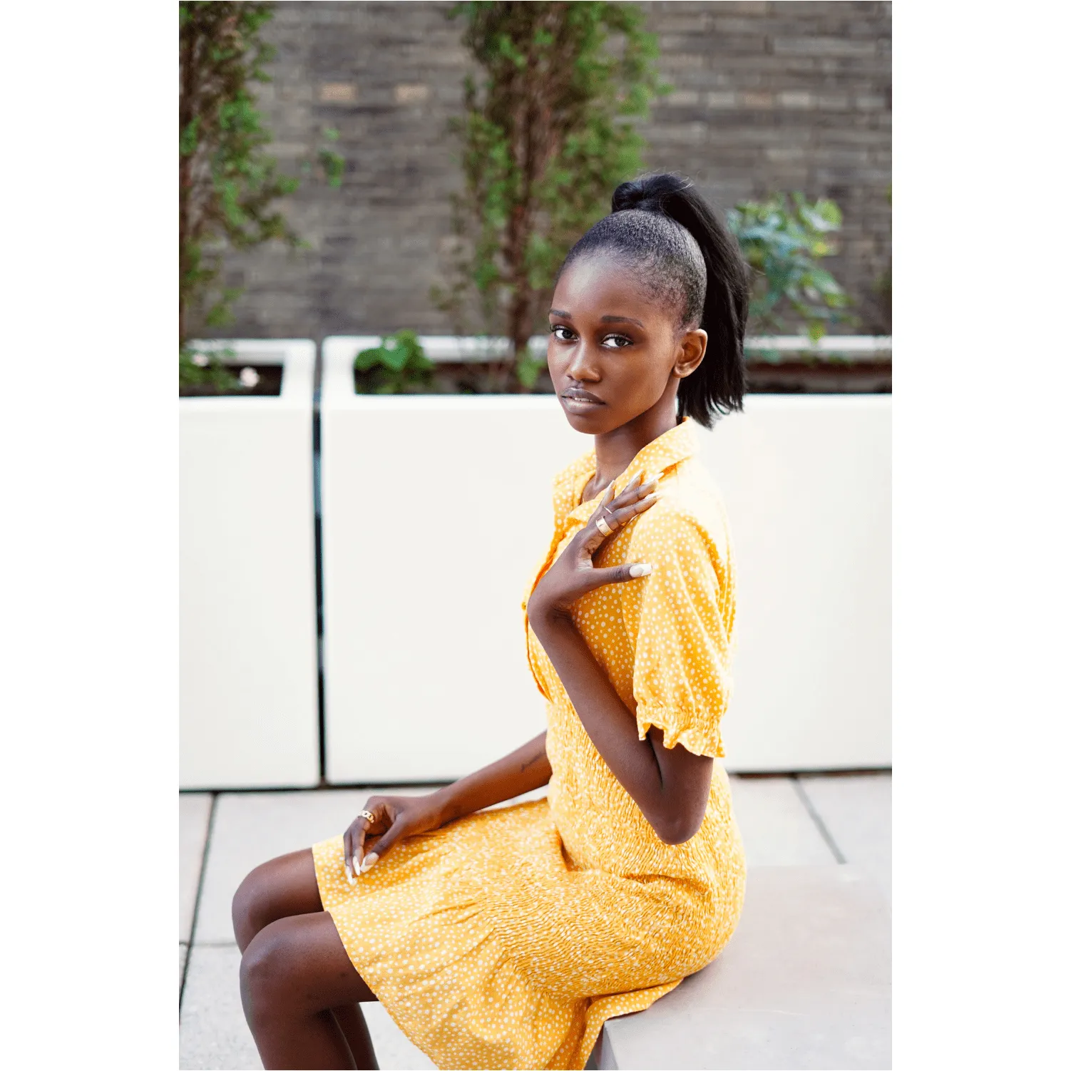 Soho Organic Cotton Smock Dress