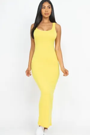 Solid Basic Maxi Dress