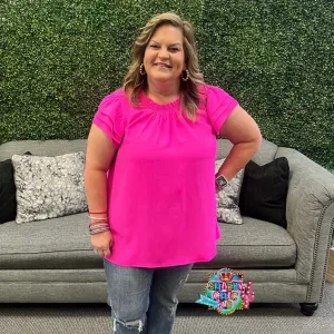 Something to Dream about Top - Hot Pink
