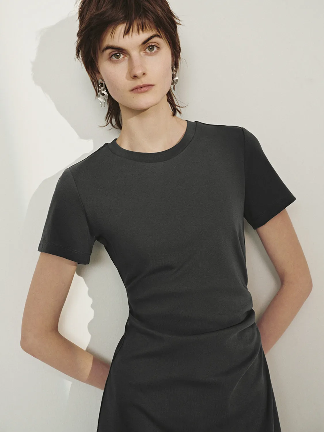 Split Hem Skater Dresses