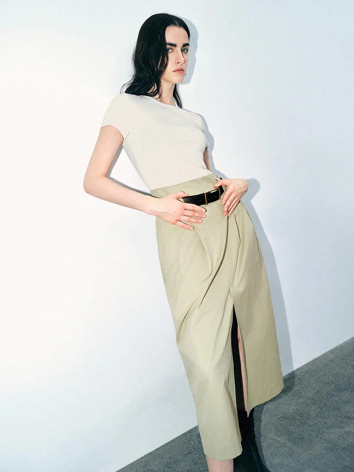 Split Hem Straight Dresses