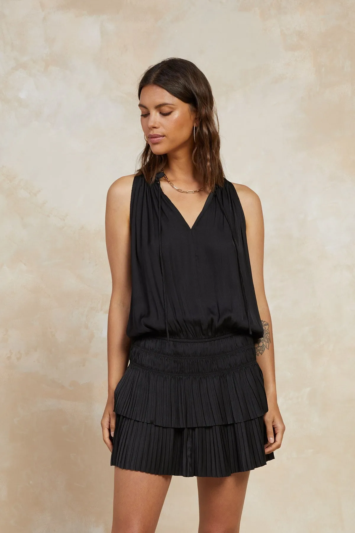 The Birch Dress-Black