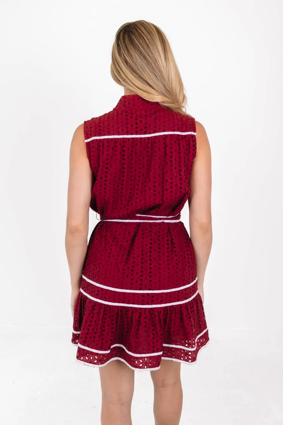 The Kat Dress - Maroon