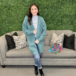 The Softest Sweater - Turquoise