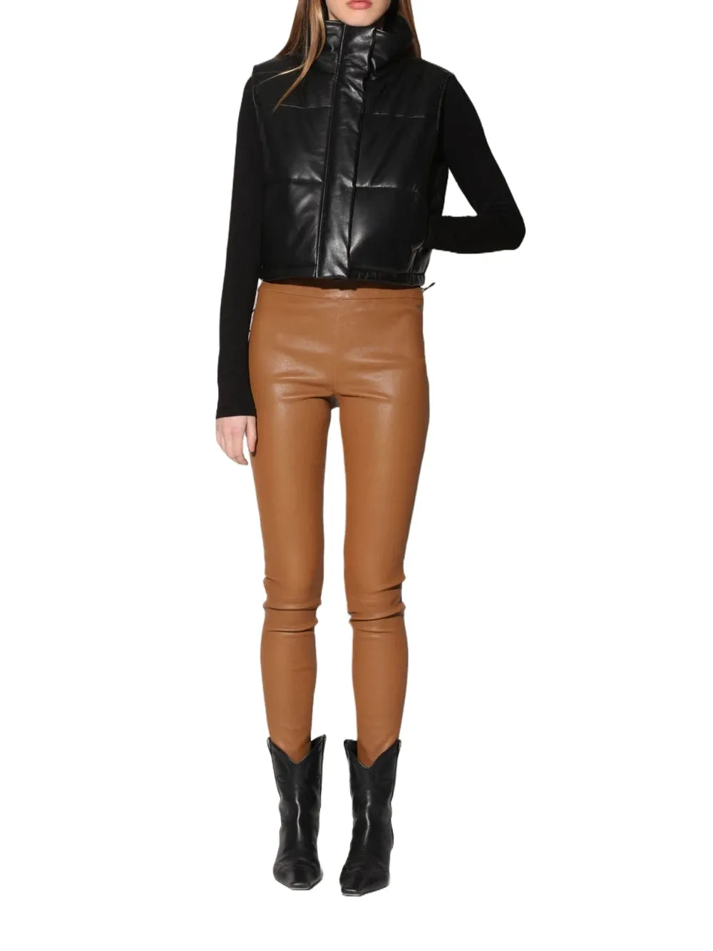 Timeless Luxe Leather Vest