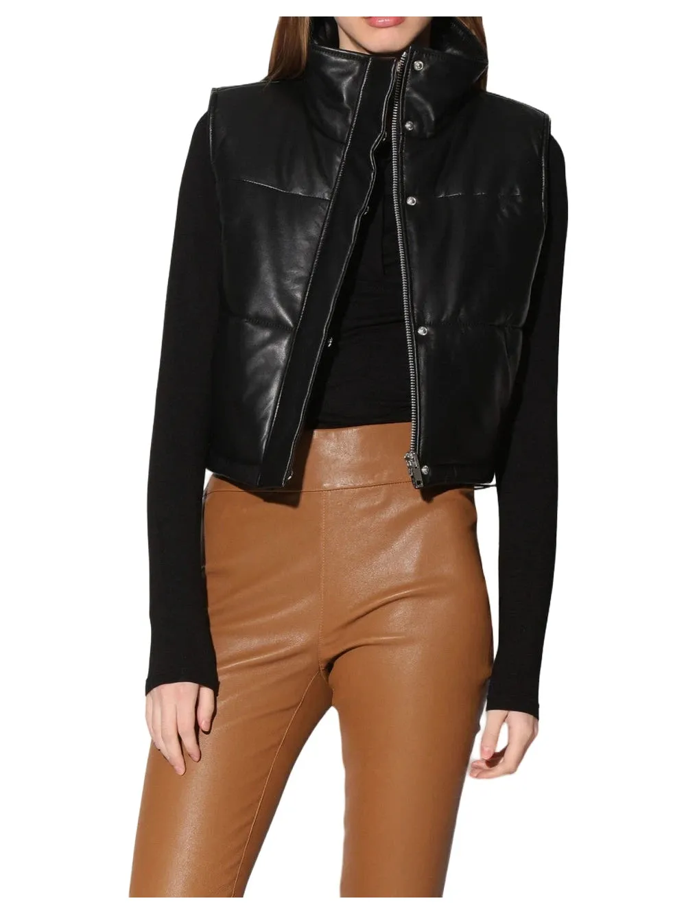 Timeless Luxe Leather Vest