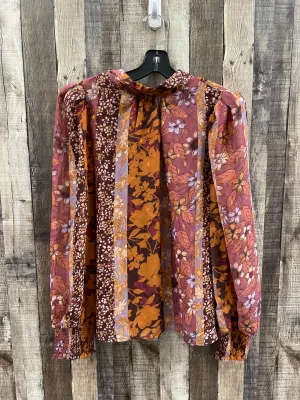 Top Long Sleeve By Cme In Multi-colored, Size: Xl