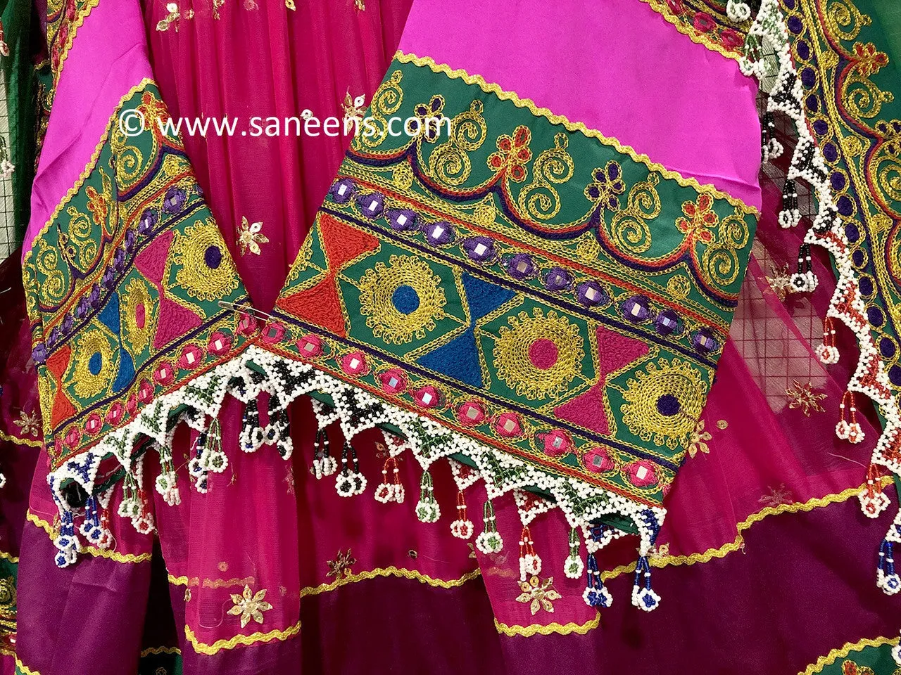 Traditional Afghan bridals Beautiful Embroidery suit