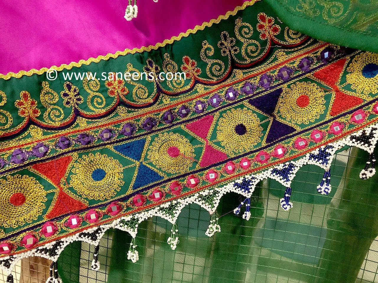 Traditional Afghan bridals Beautiful Embroidery suit