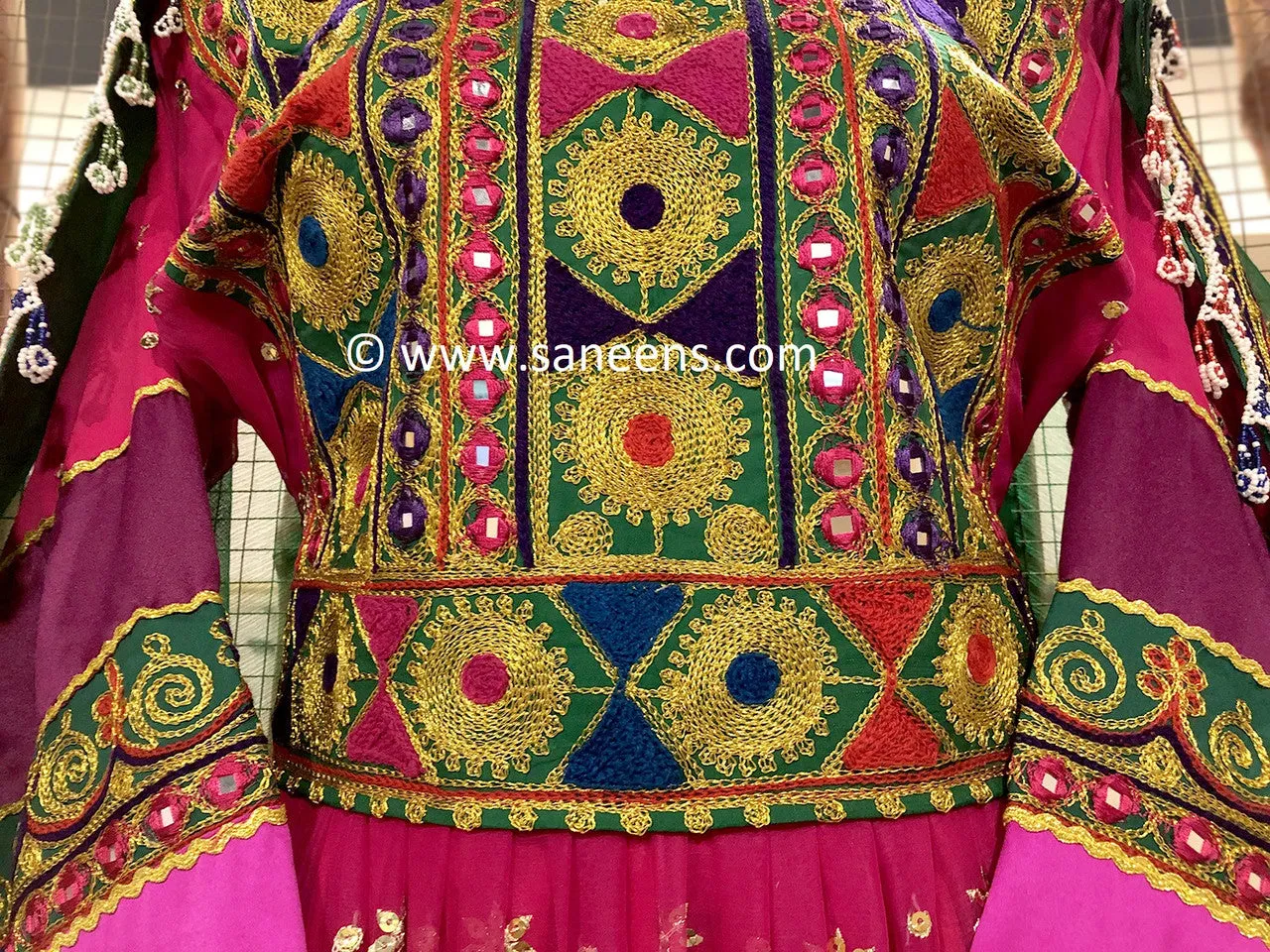 Traditional Afghan bridals Beautiful Embroidery suit