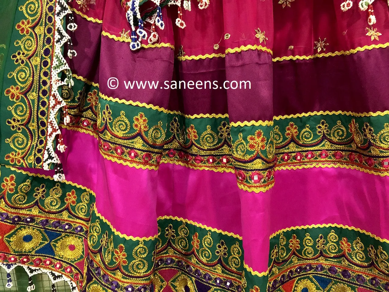Traditional Afghan bridals Beautiful Embroidery suit