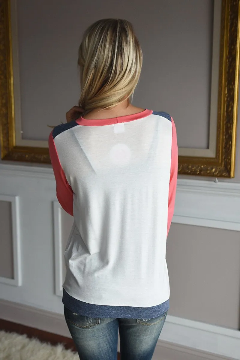 Treat Yourself Coral Top