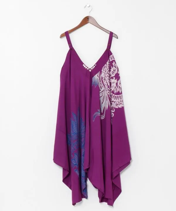 Tribal Flower Playsuit Dress