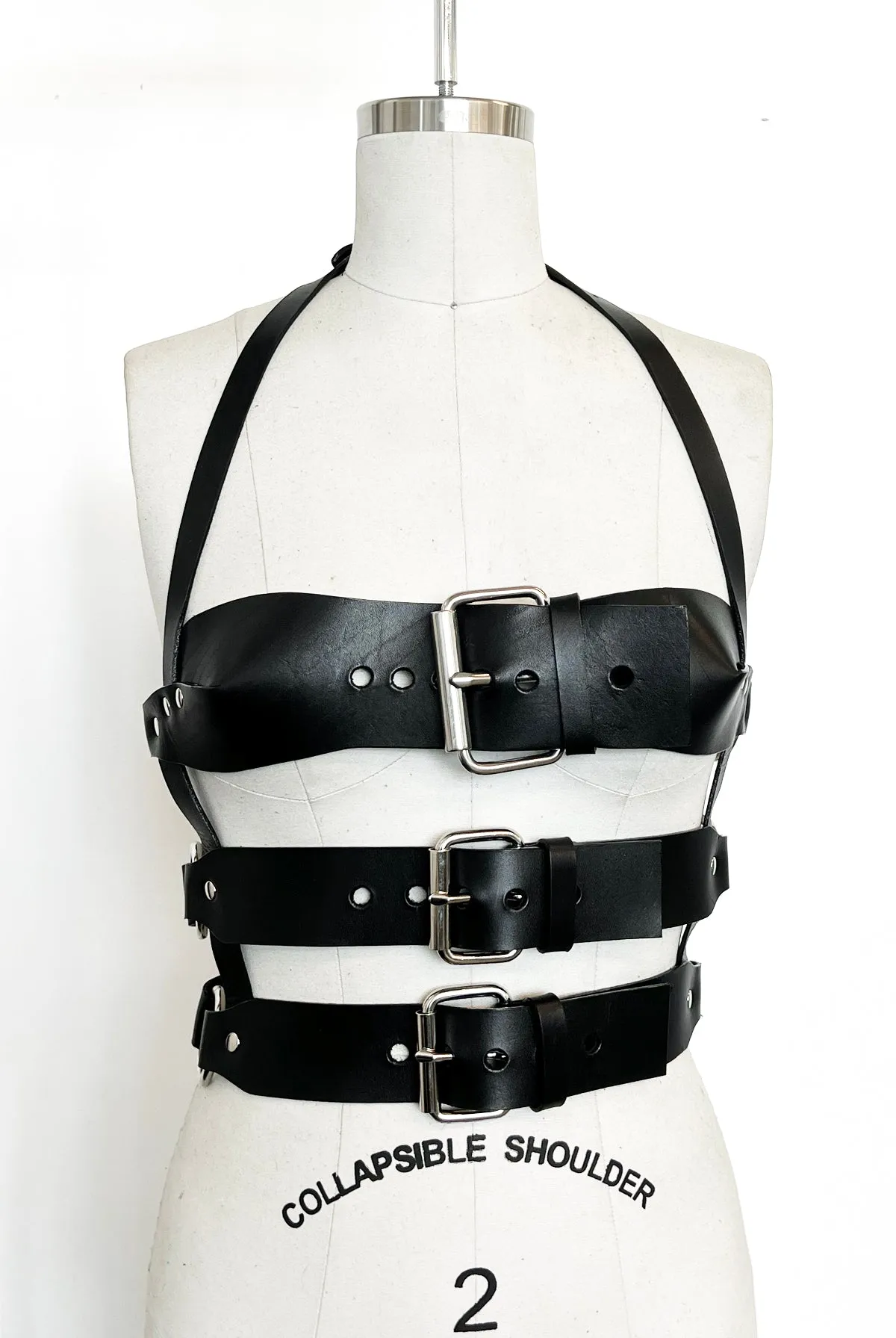 Triple Buckle Bustier