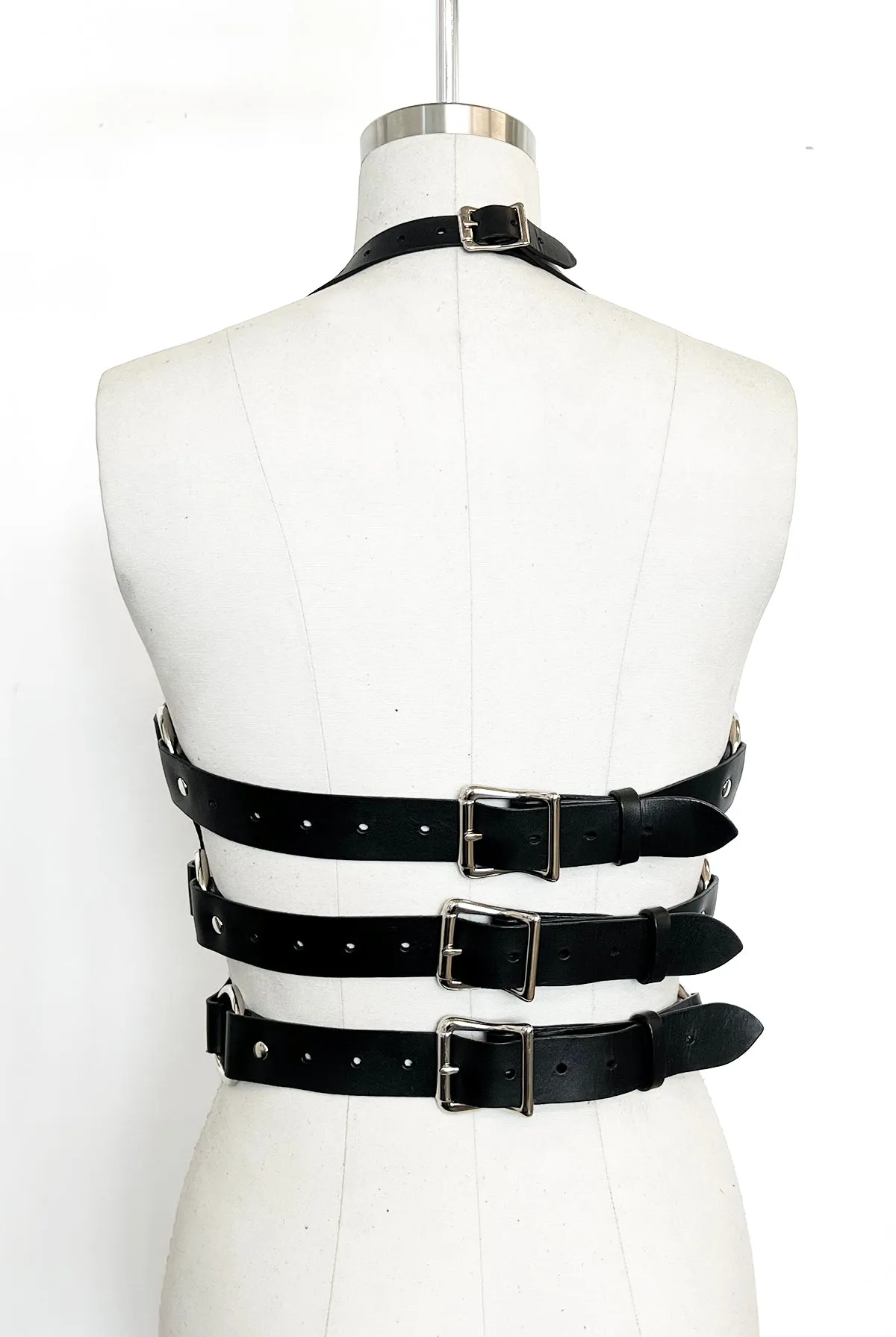 Triple Buckle Bustier