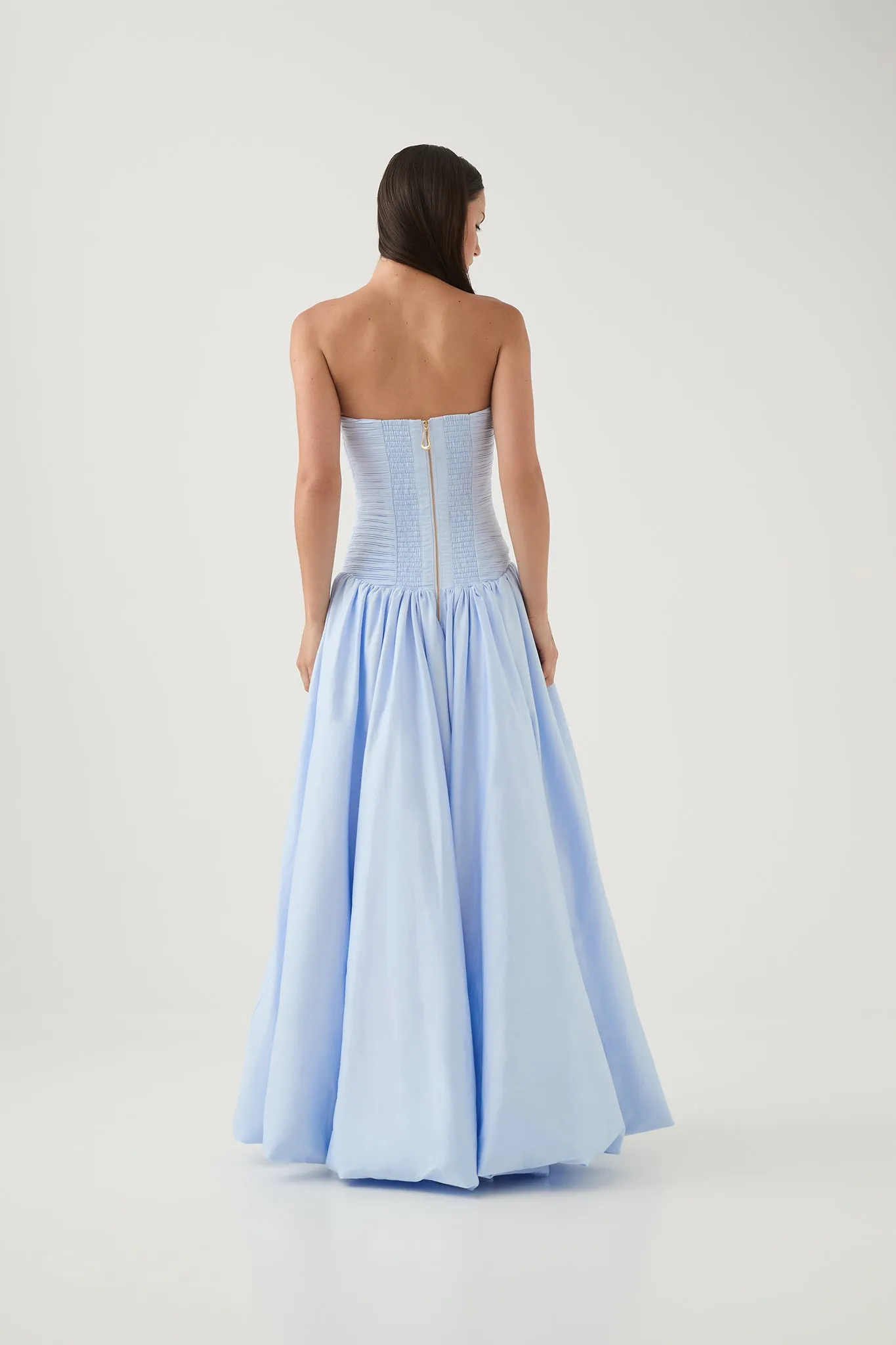 Violette Bubble Hem Maxi Dress