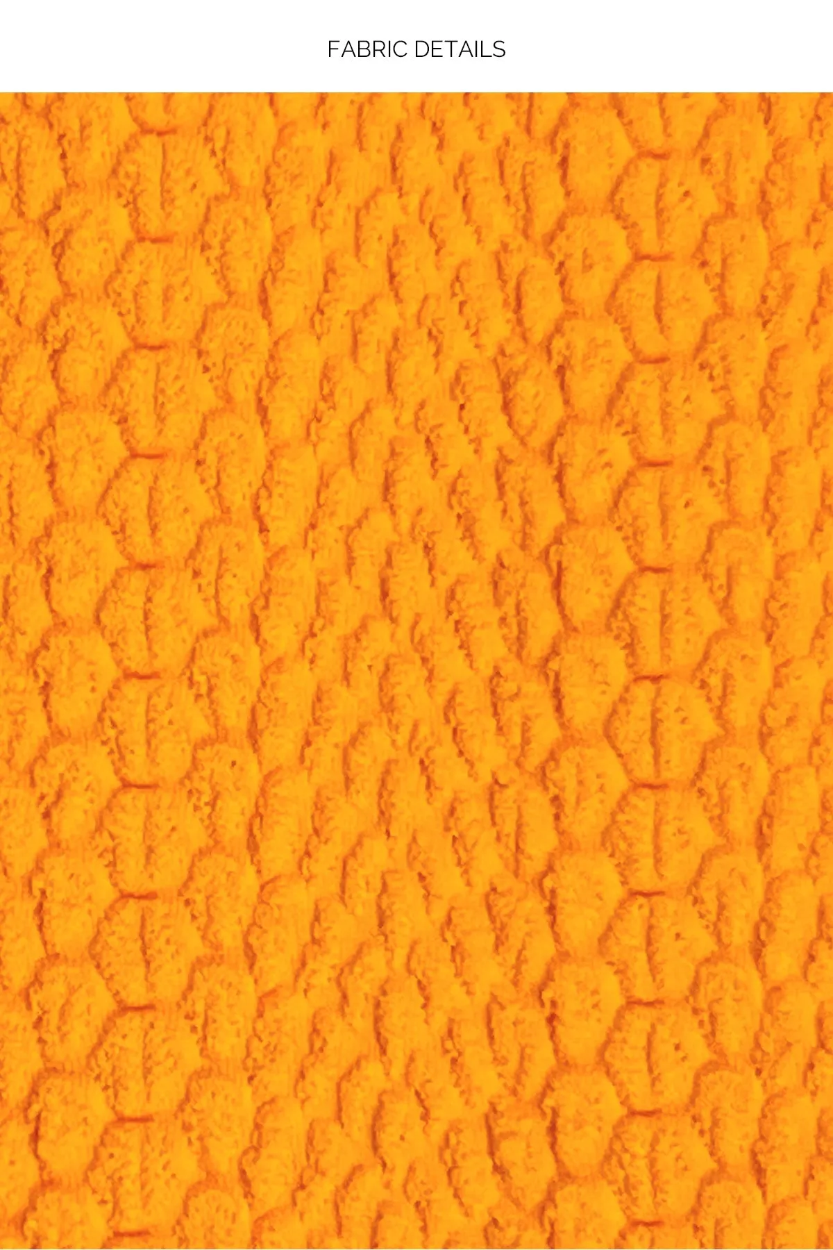 WAVY BABY - Seamless Triangle Top & Seamless Wavy Ruched Back Brazilian Tie Side Bottom • Florida Citrus
