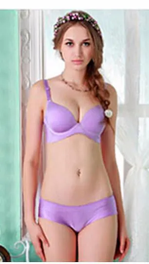 Women Bra Set Vs Secret Adjustment Seamless Underwear Bra Set Plus Size C Cup Lingerie Push Up Bra And Panty Set