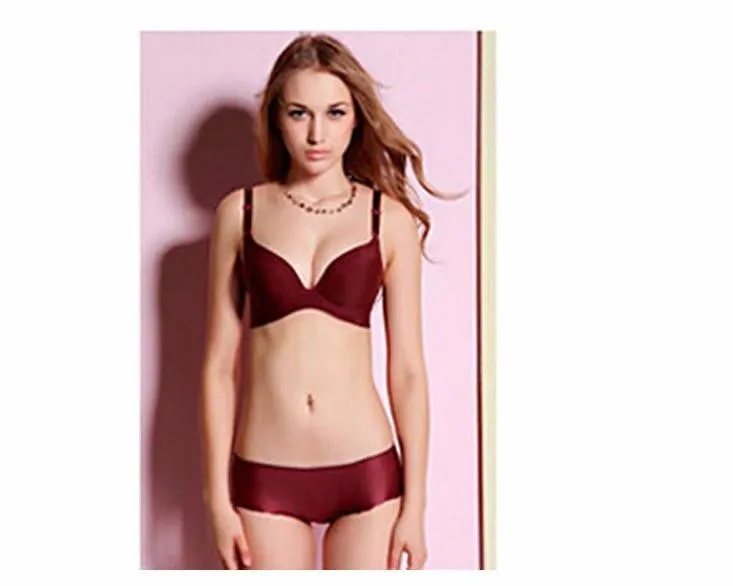 Women Bra Set Vs Secret Adjustment Seamless Underwear Bra Set Plus Size C Cup Lingerie Push Up Bra And Panty Set