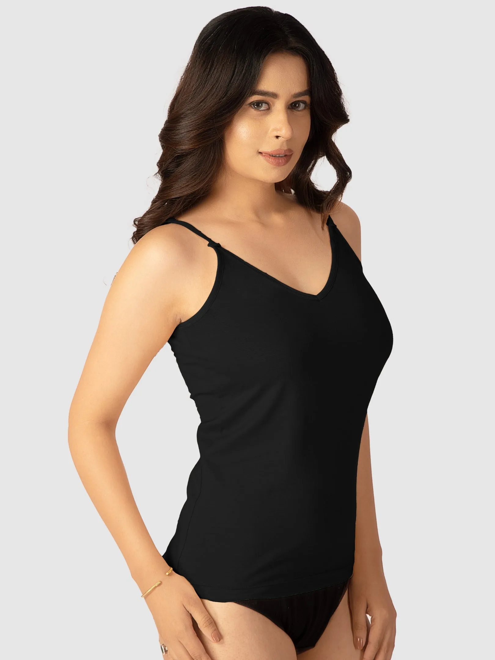 Womens Cotton Slipover Casual Camisole