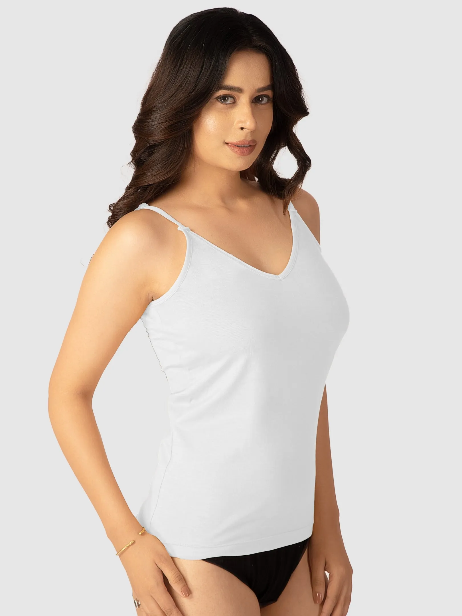 Womens Cotton Slipover Casual Camisole