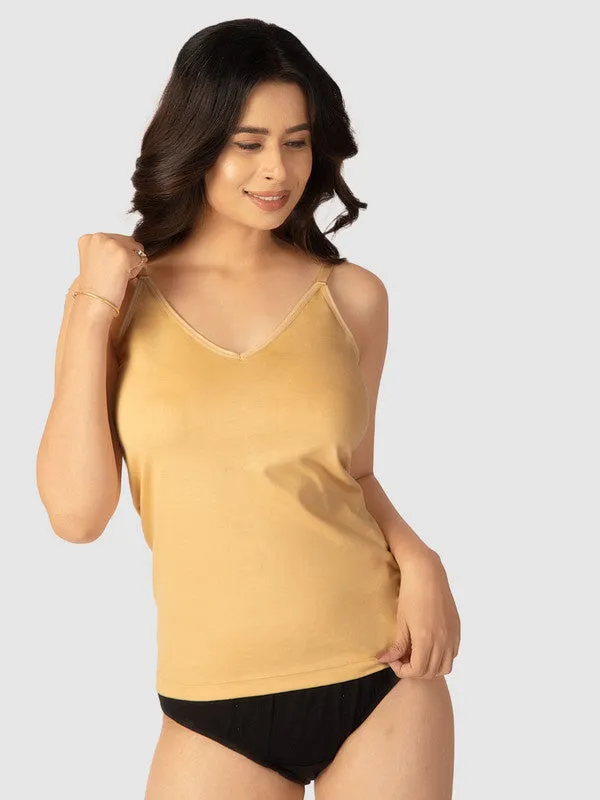 Womens Cotton Slipover Casual Camisole
