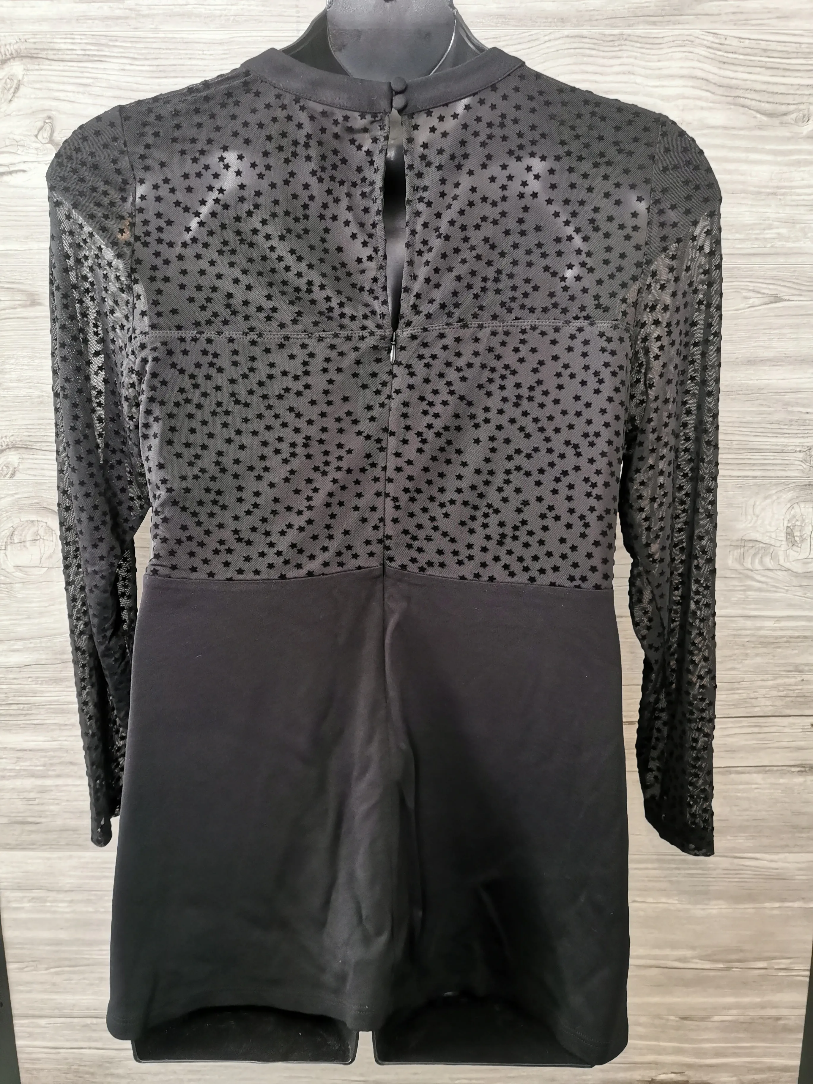 WOMENS PLUS SIZE 2X (18-20) TORRID, Black Sheer Dress Top NWT B20