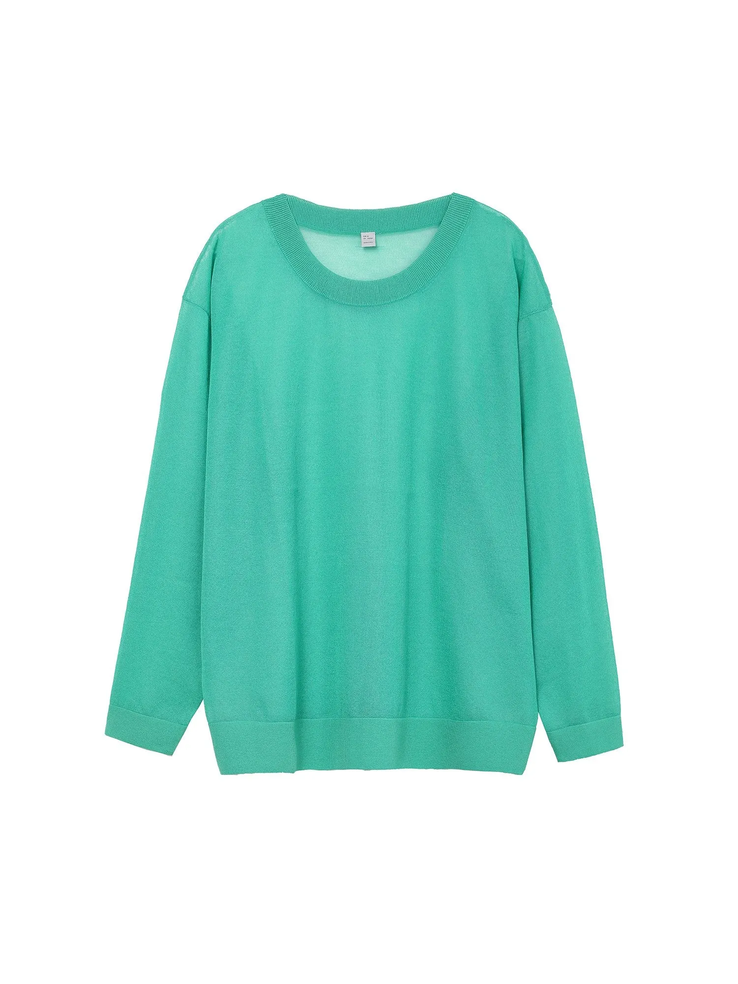 Women's Sexy Sheer Net long Sleeve blouse Top