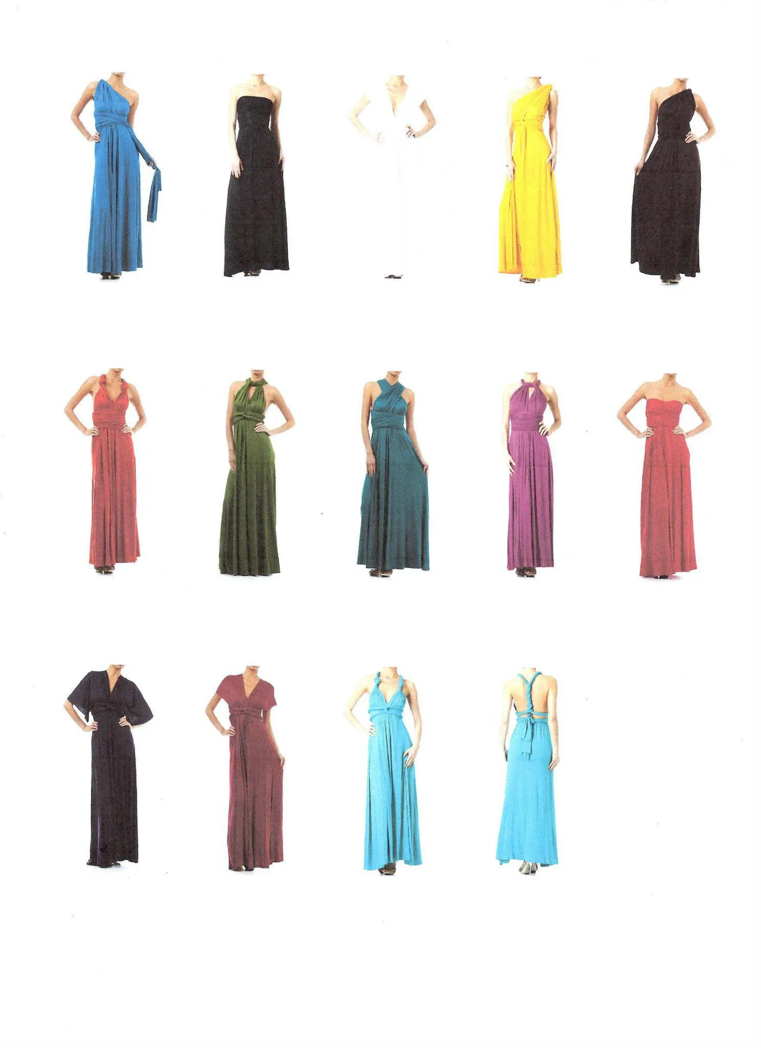 Wrap Dress - Maxi - Black