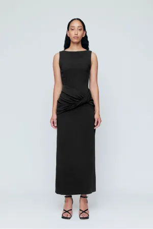 Wynn Hamlyn Margot Maxi Dress - Black