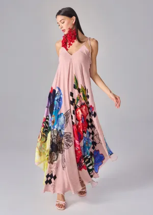 Yazmine light pink dress