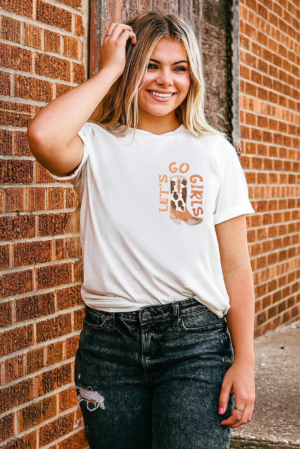 Yeehaw Babe Graphic Tee – Cowboy Edition
