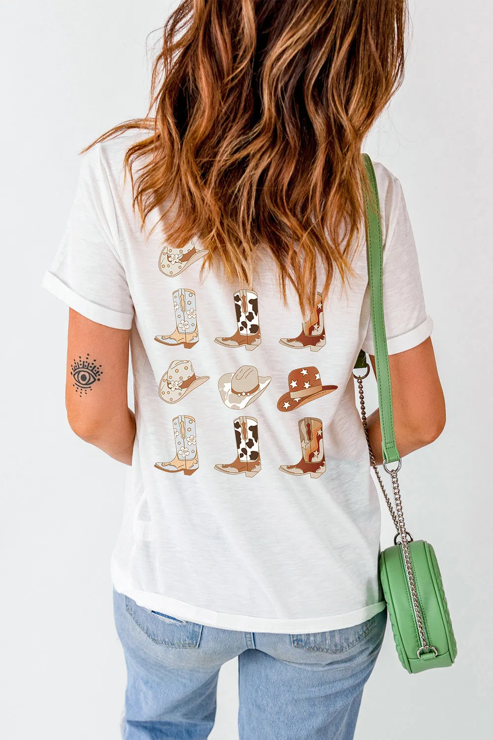 Yeehaw Babe Graphic Tee – Cowboy Edition